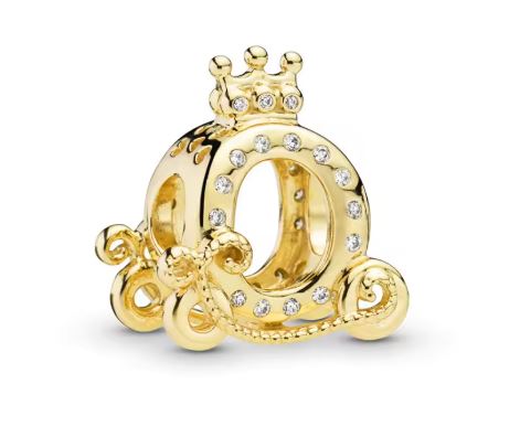 Golden Empress Carriage Charm