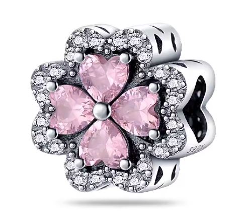 Pink Blossom Charm