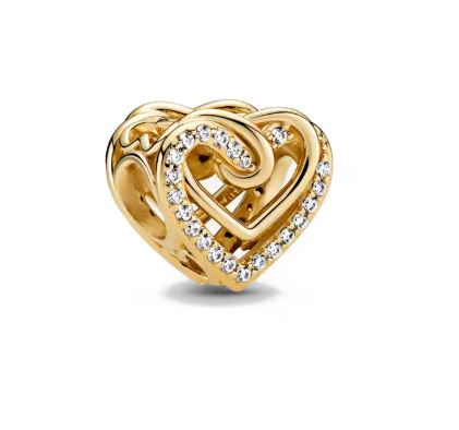 Celeste Gold Heart Charm